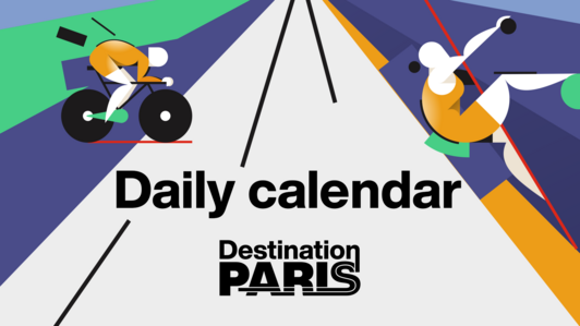 Paris Olympics daily calendar