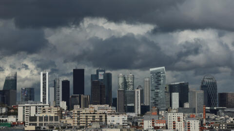 A view of La Défense business district outside Paris.