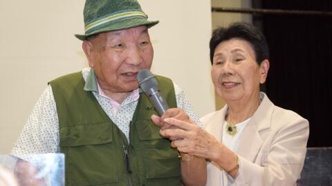 Iwao Hakamada (L) is the fifth death row inmate granted a retrial in Japan's post-war history