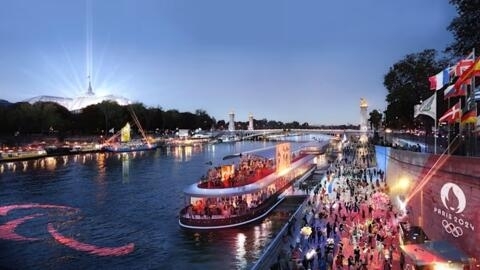 يريد المنظمون أن يجعلوا من نهر السين "نجم" ألعابهم من خلال خطة جريئة لاستضافة حفل الافتتاح على النهر نفسه
