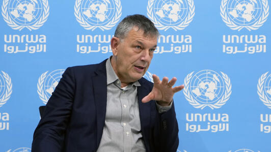 فيليب لازاريني رئيس وكالة غوث اللاجئين الفلسطينيين الأونروا، بيروت (06/12/2023)