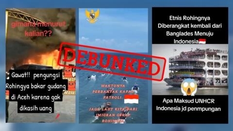 In Indonesia, there has been a sharp rise in recent months of the circulation of videos taken out of context to promote an anti-Rohingya narrative.
