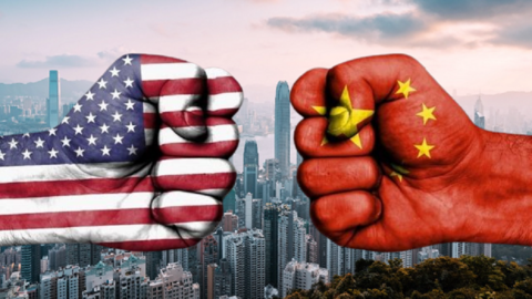 中美關係持續緊張之際，美國總統四度延長可令香港優惠地位被削的行政命令。2024年7月12日