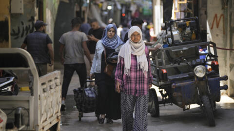 Campo de refugiados palestinos de Shatila en Beirut, Líbano, el 15 de mayo de 2024.