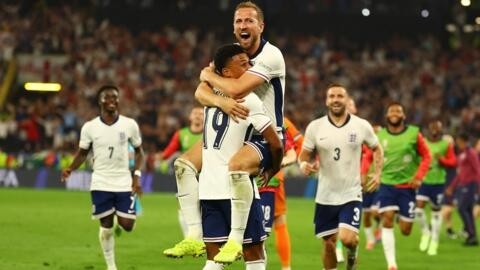 Ollie Watkins et Harry Kane ont inscrit les deux buts de la victoire de l'Angleterre contre les Pays-Bas, mercredi 10 juillet 2024 en demi-finale de l'Euro.