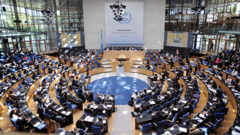 Imagen de archivo de una reunión para preparar la COP21 en Bonn.