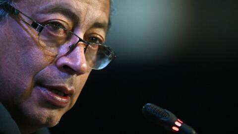 El presidente colombiano Gustavo Petro