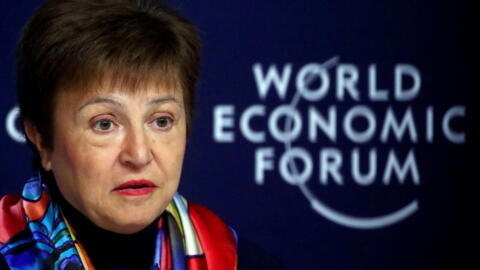 国际货币基金组织总裁格奥尔基耶娃资料图片