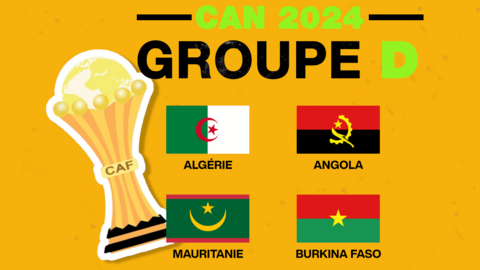 Le groupe D de la CAN 2024.