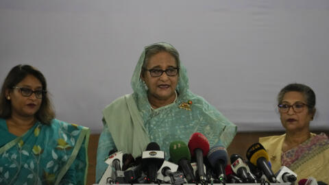 Waziri Mkuu wa Bangladesh Sheikh Hasina, Januari 7, 2024.