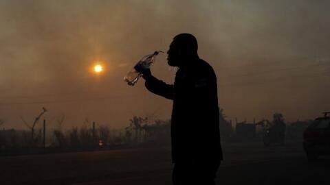 Destaque na imprensa francesa para as mudanças climáticas. Em manchete no jornal Liberation: "Colapso"
Mudança climática: desastres que se alinham em 2023