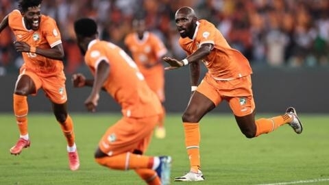 Seko Fofana vient d'ouvrir le score face à la Guinée-Bissau