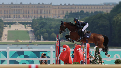 Britain took gold at the team jumping event which took place at a specially constructed site in the grounds of the Chateau de Versailles.