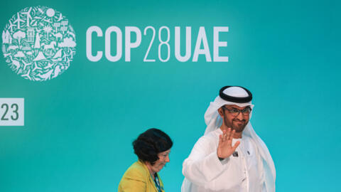 Sultan Al Jaber, presidente de la COP28 en Emiratos Arabes Unidos. Diciembre de 2023.