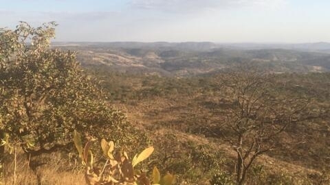 Paisagem típica do cerrado, na Serra dos Pirineus, em Goiás. O bioma está entre os que podem ser ameaçados pelo desmatamento.  