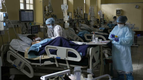 Serviço Covid-19 de hospital em La Paz (imagem de ilustração)