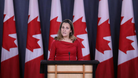 加拿大副总理兼财政部长克里斯蒂娅·弗里兰资料图片