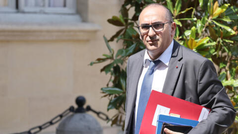 Le préfet de Paris, Laurent Nuñez, à Matignon le 31 juillet 2024.