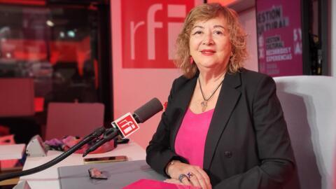 La gestora cultural argentina Diana Saieghen los estudios de RFI