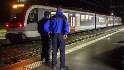 La prise d'otage a eu lieu dans le train reliant Yverdon à Sainte-Croix, le 8 fév. 2024