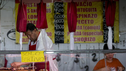 En una carnicería de Buenos Aires, Argentina, el 10 de enero de 2024.