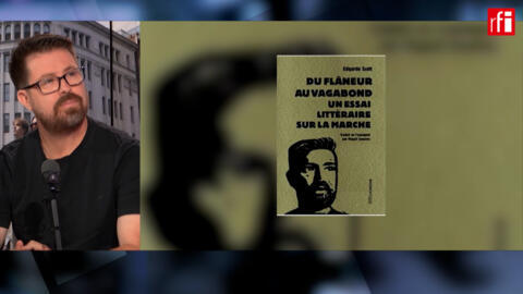 El escritor y crí,tico literario Edgardo Scott autor de 'Caminantes' y en francés "Du flâneur au vagabond, un essai littéraire sur la marche" publicado en la editorial Riveneuve.