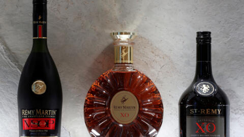 2019年1月，白兰地酒品牌在法国巴黎展出。