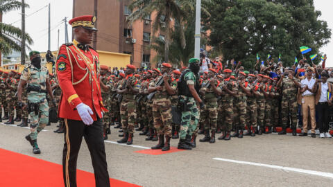 Général Brice Oligui Nguema, Libreville, Gabon.