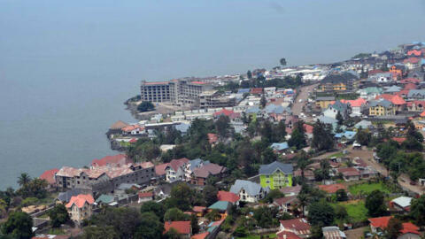 En République démocratique du Congo, une vue de Goma sur la rive ouest du lac Kivu (image d'illustration).