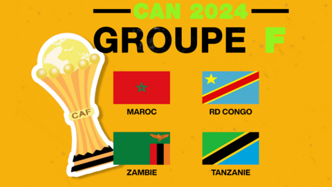 Le groupe F de la CAN 2024.