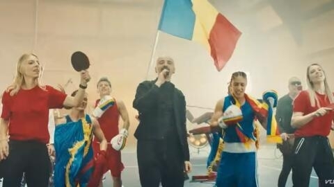 Călin Goia și Voltaj interpretează piesa ”Din toata inima pentru team Romania”