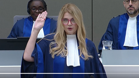 ICC Romanian magistrate Iulia Motoc