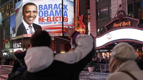 Barack Obama has been re-elected as US President.