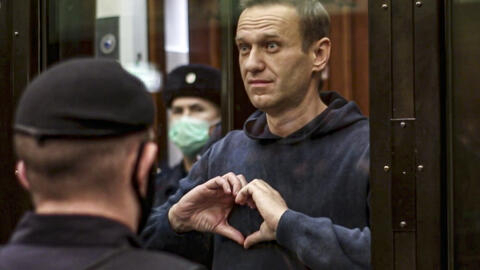 Алексей Навальный в суде, 3 февраля 2021 года, Москва  