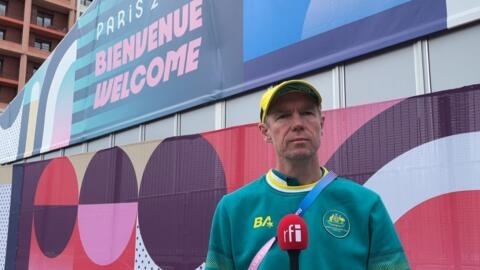 Michael Perry, team leader for the Australian para-athletics team, speaking to RFI on 3 August 2024.