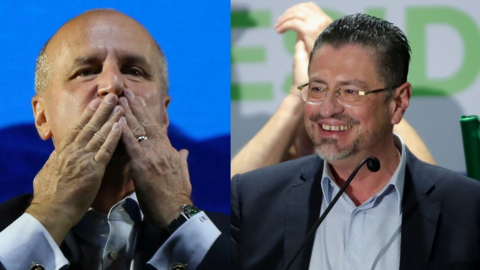 José María Figueres y Rodrigo Chaves se enfrentarán en la segunda vuelta de las elecciones presidenciales en Costa Rica, el próximo 3 de abril.