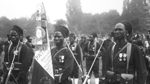 "Tirailleurs sénégalais" san 1914-1918 - diɲɛ kɛlɛba fɔlɔ la.