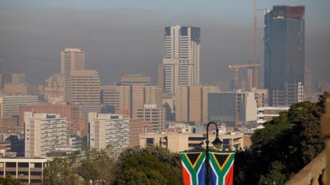 Vue de la capitale sud-africaine Pretoria, le 19 juin 2024.