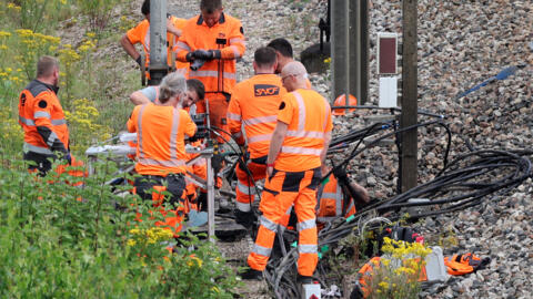 SNCF said saboteurs had damaged fibre-optic cables vital for the safe operation of the trains