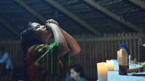 Consagração da bebida amazônica ayahuasca (foto ilustrativa).