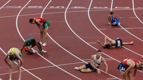 Athletes push themselves to the limit, as seen here at the 2020 Tokyo Olympics, which were the hottest on record.