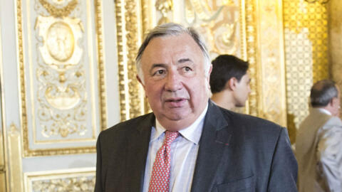 O presidente do Senado francês, Gérard Larcher.