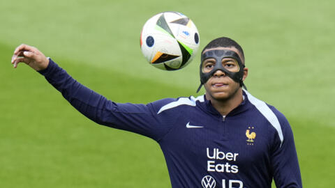 France skipper Kylian Mbappé will wear a face mask to protect a broken nose for the rest of his side's games at Euro 2024 in Germany.