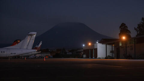 Vista general del aeropuerto de Goma el 8 de diciembre de 2023.