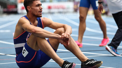 Wilfried Happio, en la semifinal de los Campeonatos de Europa, el 10 de junio de 2024 en Roma.