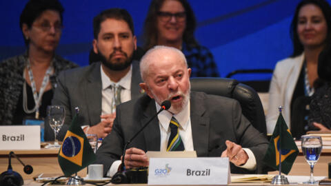 Brazil's President Luiz Inacio Lula da Silva attends task force meeting of the Global Alliance against Hunger and Poverty in Rio de Janeiro, Brazil, July 24, 2024. REUTERS/Tita Barros