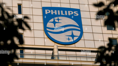 logo de Royal Philips, un conglomérat multinational néerlandais dont le siège est à Amsterdam