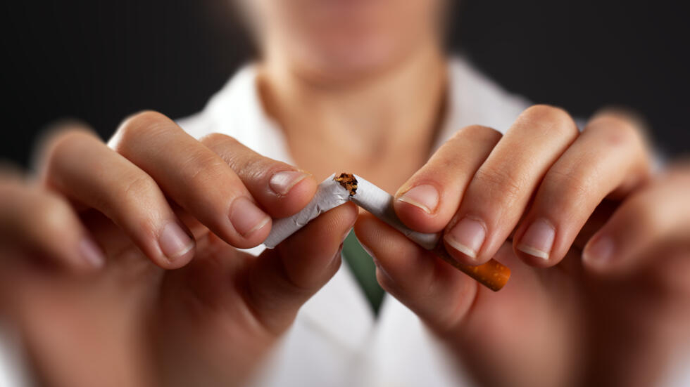 每三个吸烟的人中就有一人患癌。