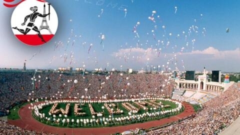 1984年洛杉矶奥运会开幕式。