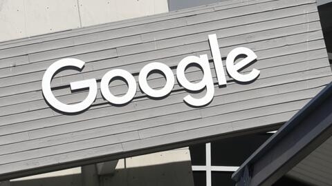 Le logo de Google sur le campus de l'entreprise à Mountain View, en Californie, le 24 septembre 2019.